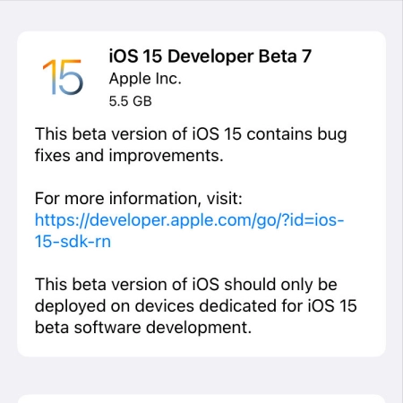 iOS15Beta7用户评价出炉：建议小容量用户慎更-QQ1000资源网